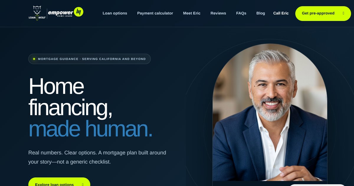 Eric Becerra - Mortgage Advisor - NMLS 269495
